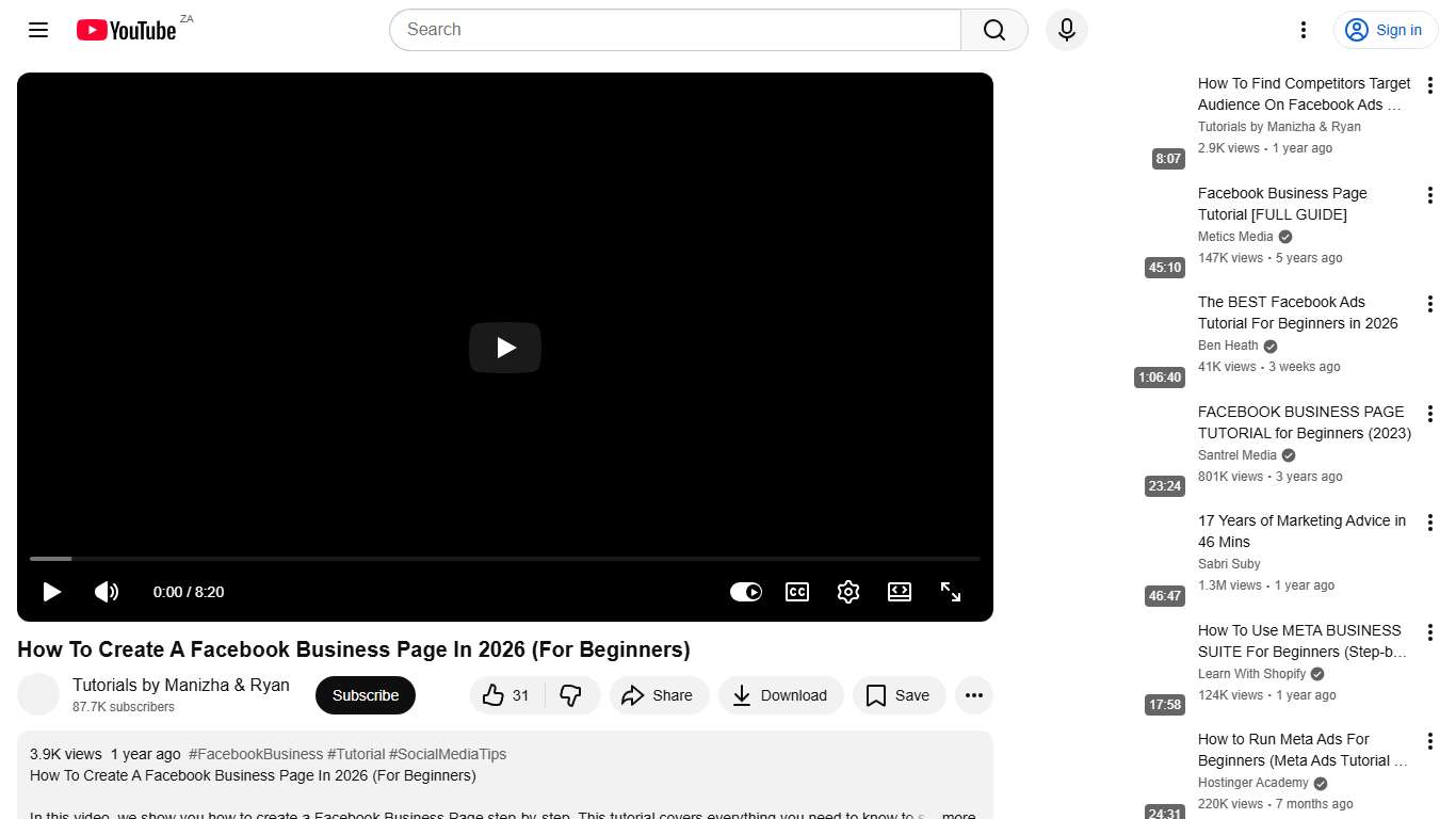 How To Create A Facebook Business Page In 2026 (For Beginners) - YouTube